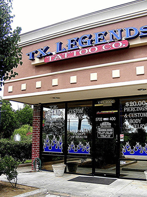 Texas Legends Tattoo Co