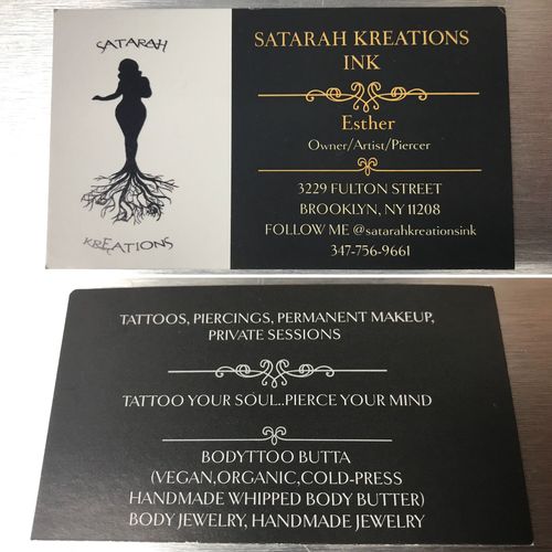 Satarah Kreations Ink