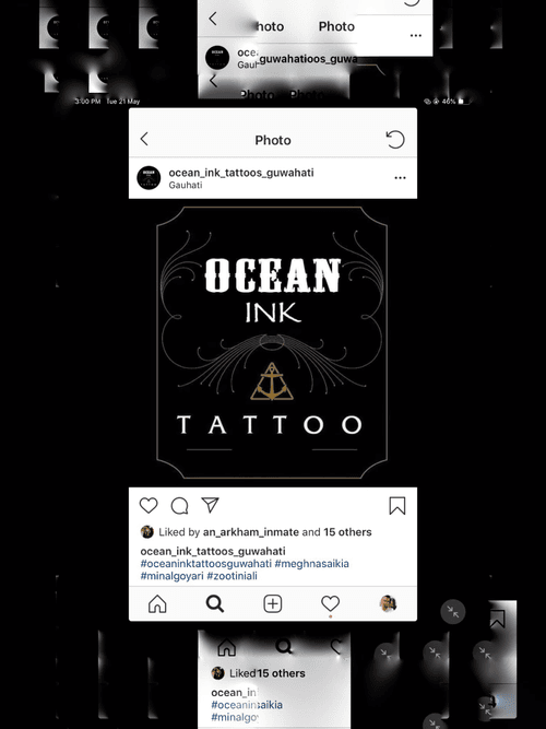 ocean ink tattoo