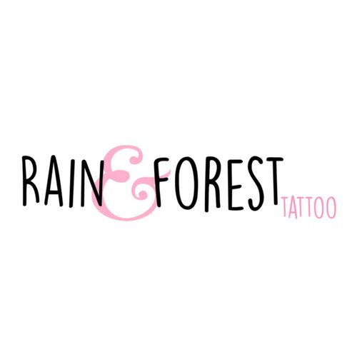 rain and forest tattoo