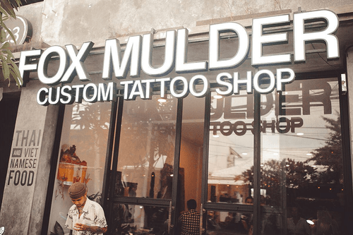 Fox Mulder tattoo