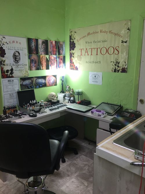 Extreme Machine Body Graphics Tattoos / EMBG tattoo studio