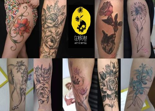 Gerbera Art & Tattoo