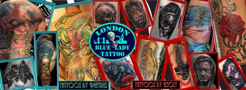London Blue Lady Tattoo