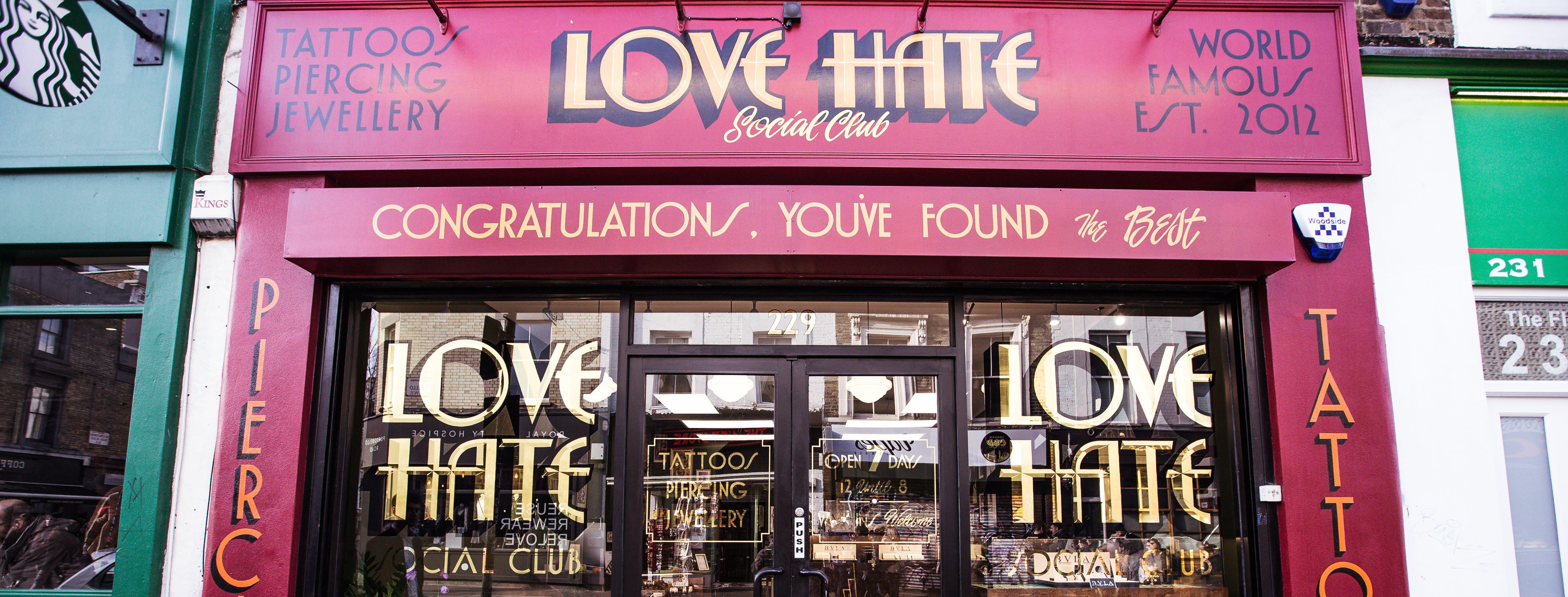 Love Hate Tattoo Shop