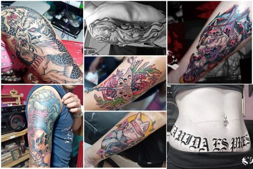 Xolotl y Shiba tattoo