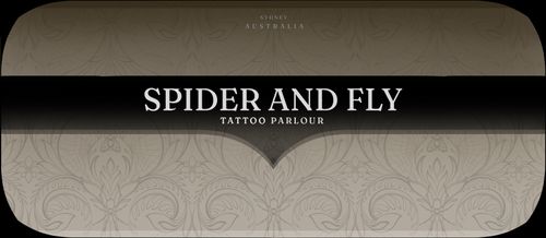 Spider and Fly Tattoo 