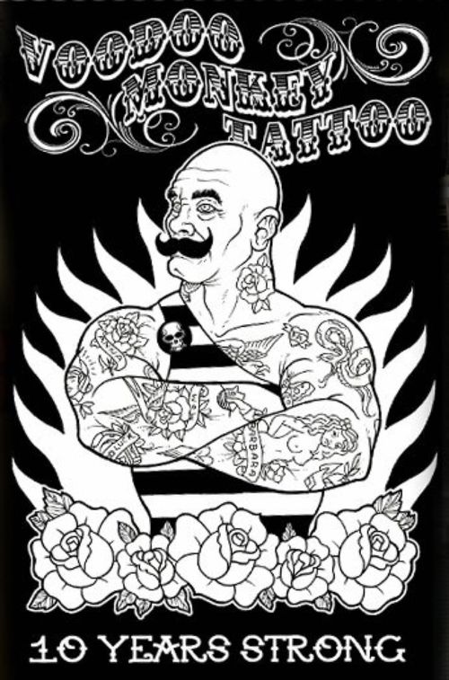 Voodoo Monkey Tattoo