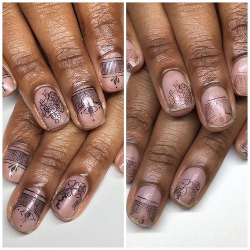 Nail tattoo by itsagcreation #itsagcreation #permanentmakeup #semipermanentmakeup #bodymod #cosmetictattoo #cosmetictattooing #nailtattoo #fingernailtattoo #tattoonailart