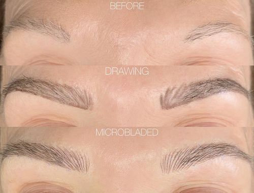 Microblading by Audrey Glass #AudreyGlass #permanentmakeup #semipermanentmakeup #bodymod #cosmetictattoo #cosmetictattooing #microblading #eyebrowtattoo #microbladingeyebrows