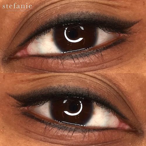 Eyeliner tattoo by stefaniepmuartist #stefaniepmuartist #permanentmakeup #semipermanentmakeup #bodymod #cosmetictattoo #cosmetictattooing #eyelinertattoo #permanenteyeliner #semipermanenteyeliner