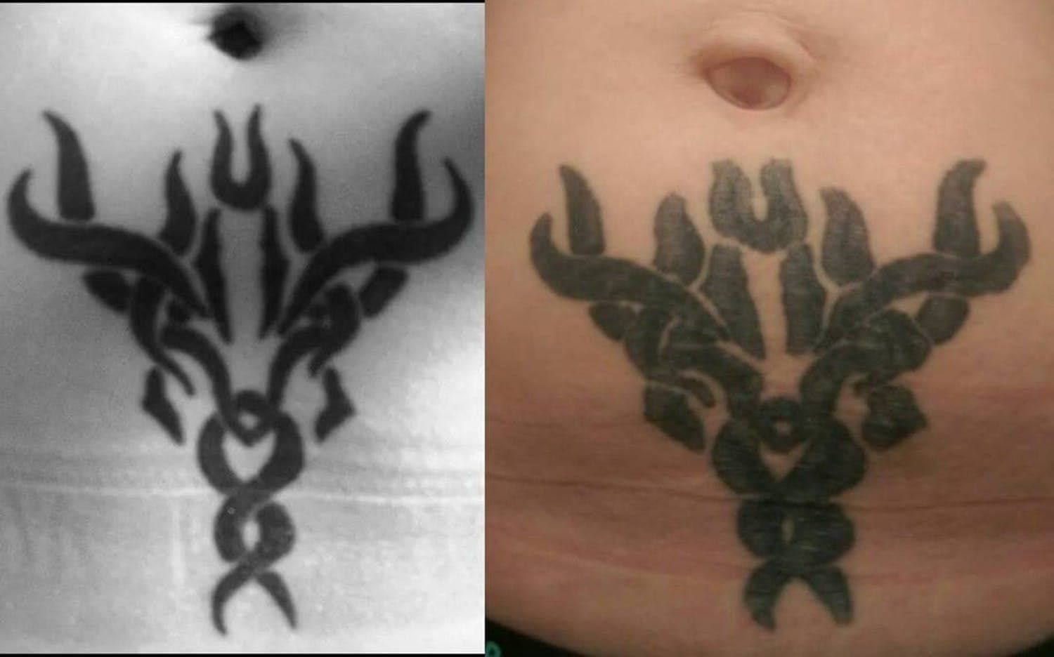 Moms Flower Tattoo While Pregnant Will Remind You To Think Before You Ink
