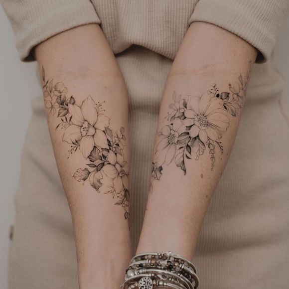 Style Guide: Fine Line Tattoos