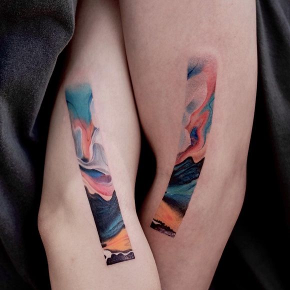 Style Guides: Watercolor Tattoos